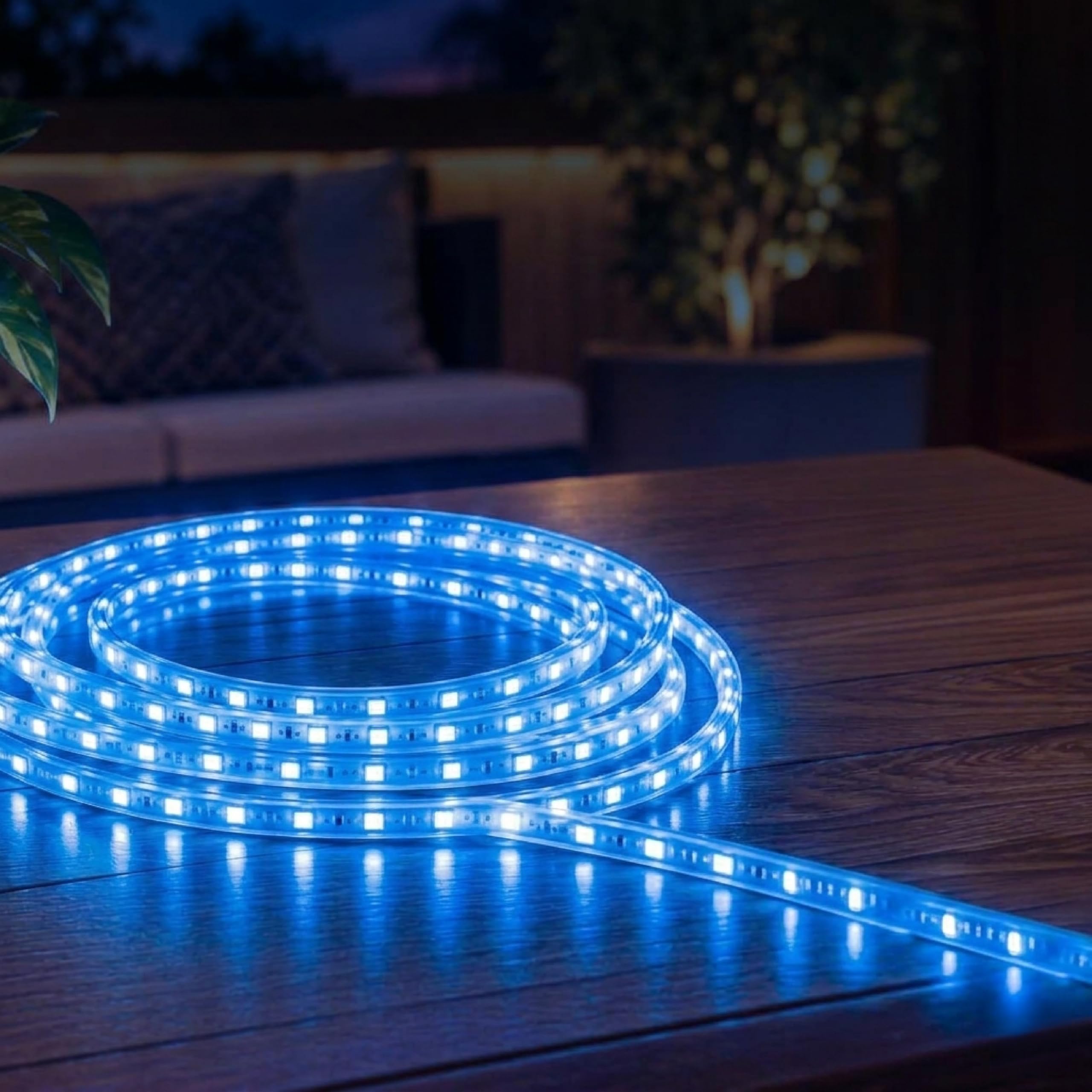 Forus LED Rope Light - Warm White, Waterproof Decor -23