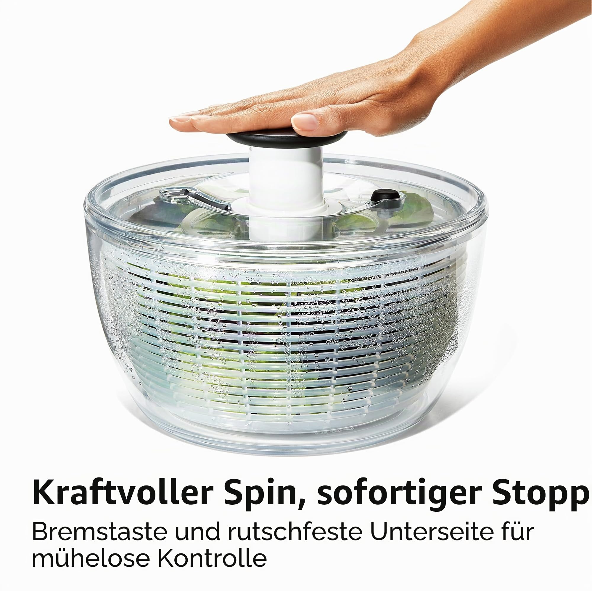 OXO Good Grips Salatschleuder 5,8L, Farblos, Größe