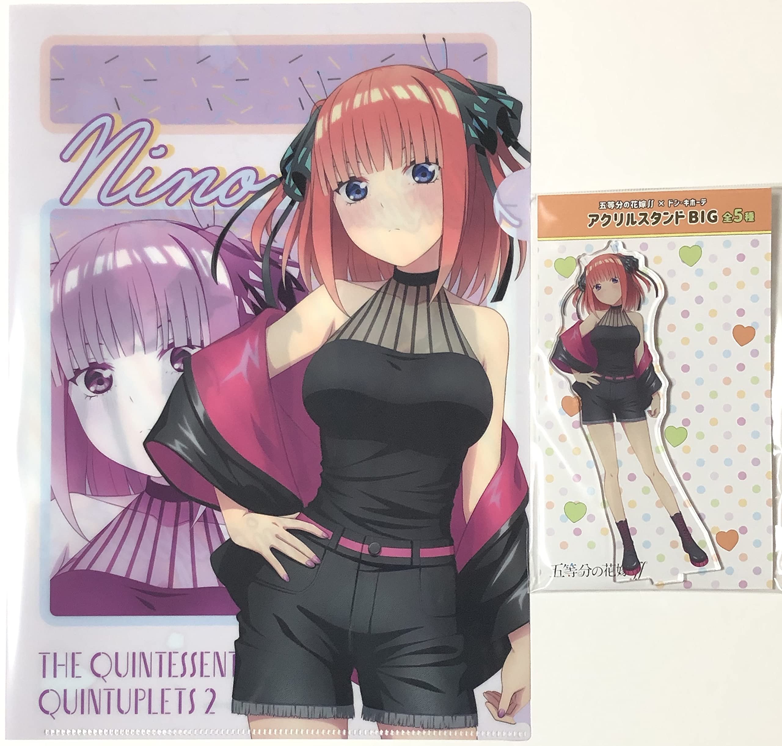 五等分の花嫁 クリアファイルセット ドンキホーテ Amazon.co.jp: 「五等分の花嫁∬×ドン・キホーテ」 A4クリア
