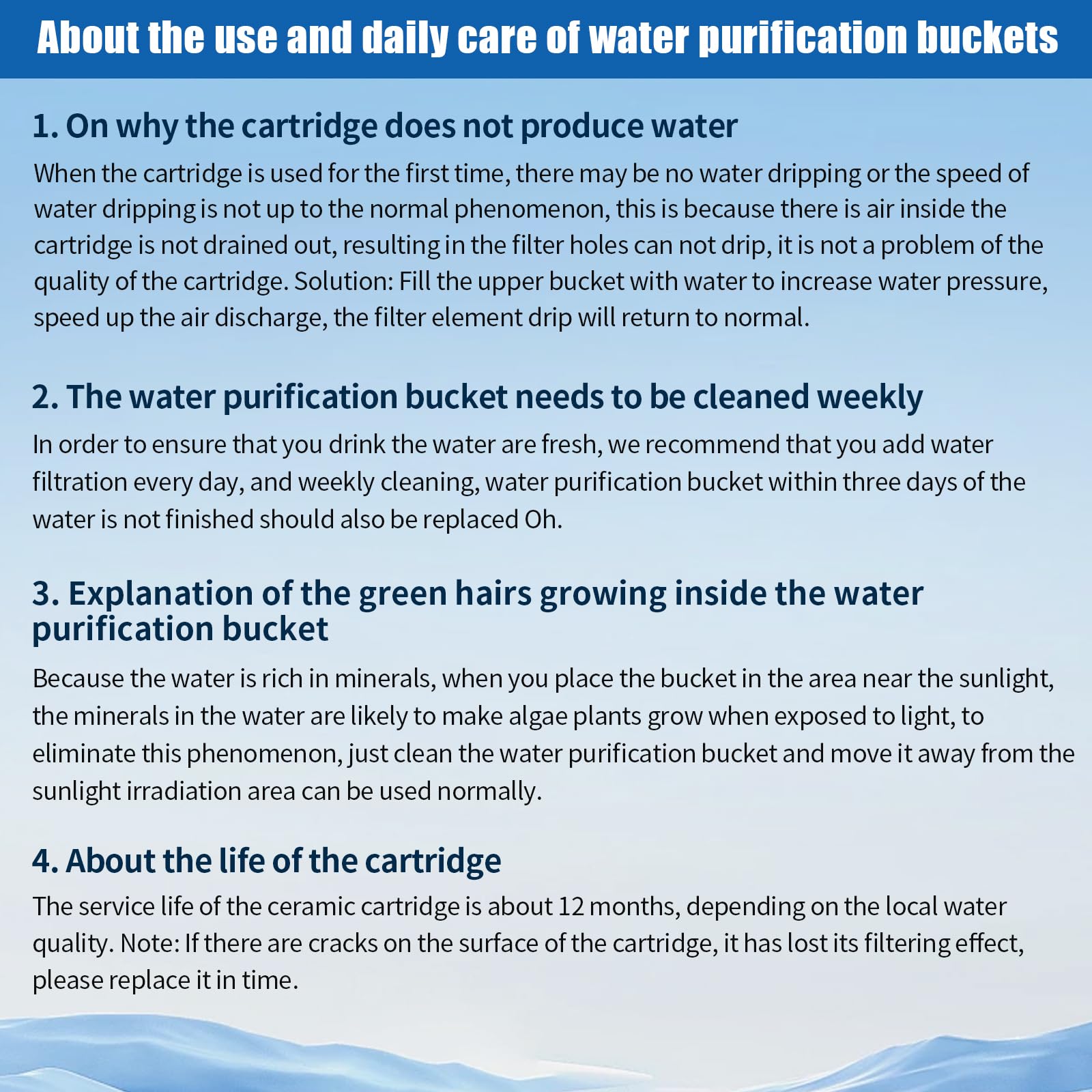 Distributore di depuratore d'acqua, caraffa filtrante per acqua da 14 litri, bollitore per filtri dell'acqua da banco con rubinetto, dispenser di filtro purificante in plastica al carbonio