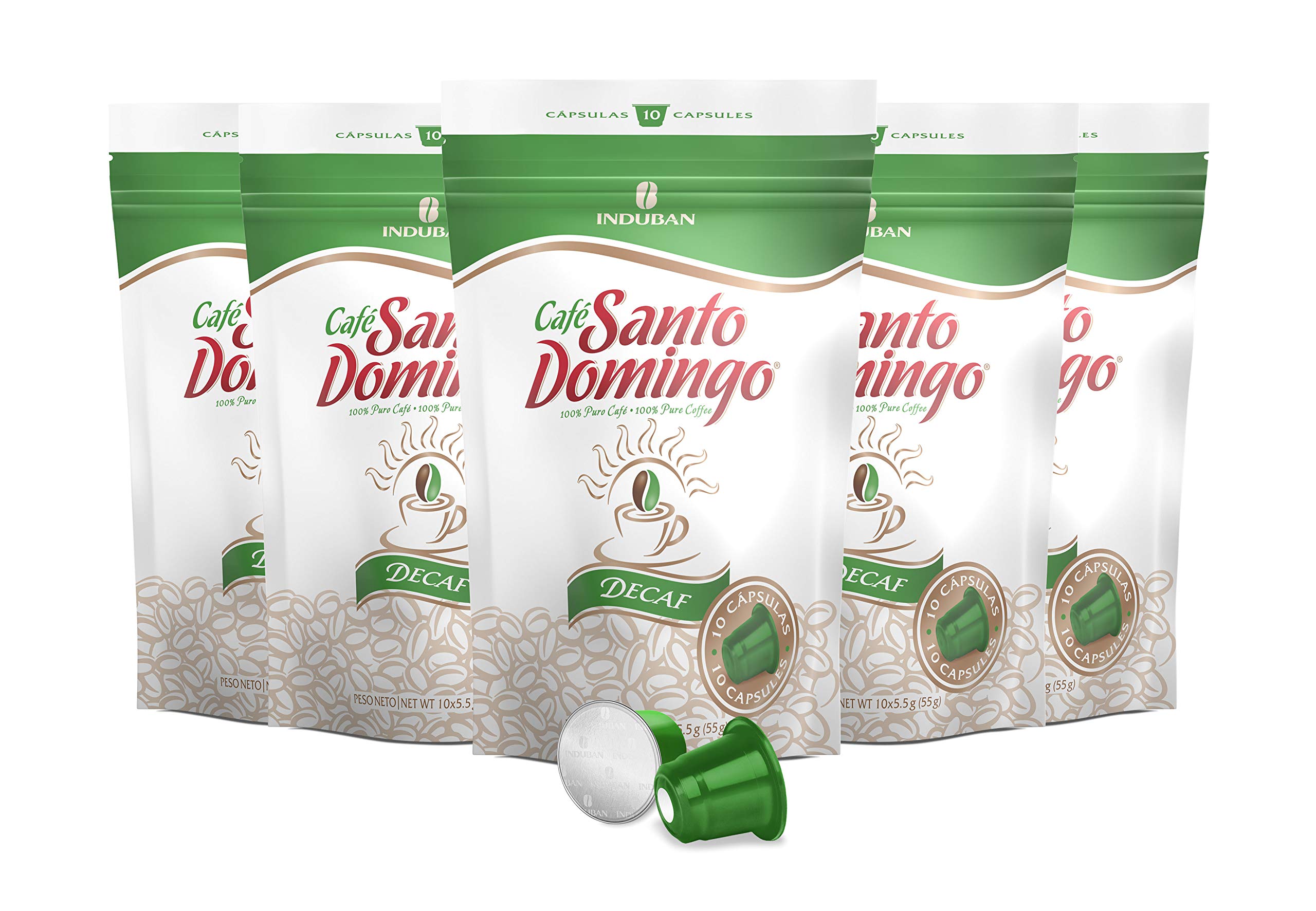 Amazon.com: Café Santo Domingo Decaf Capsules - Compatible with