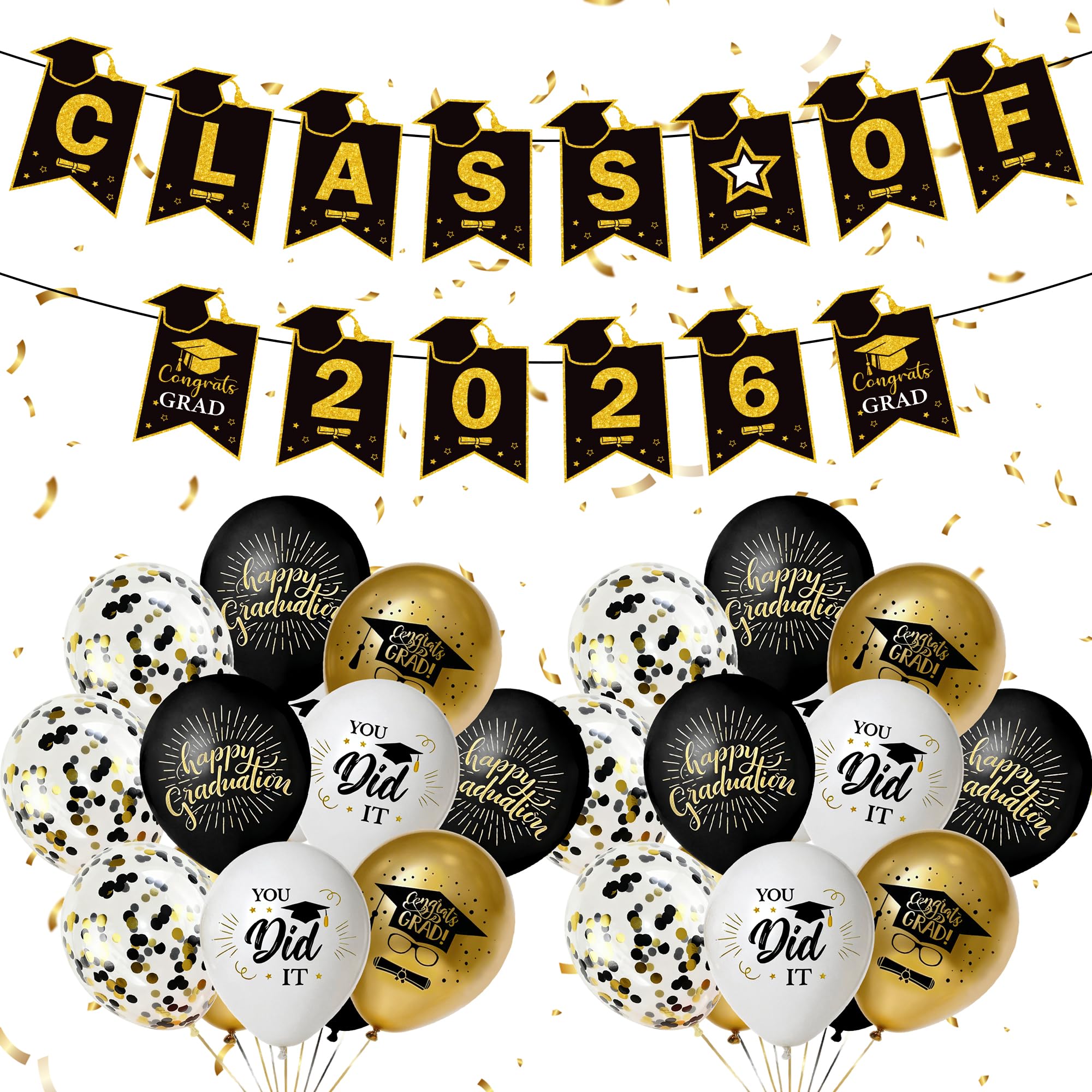 Class of 2026 Graduation Decorations