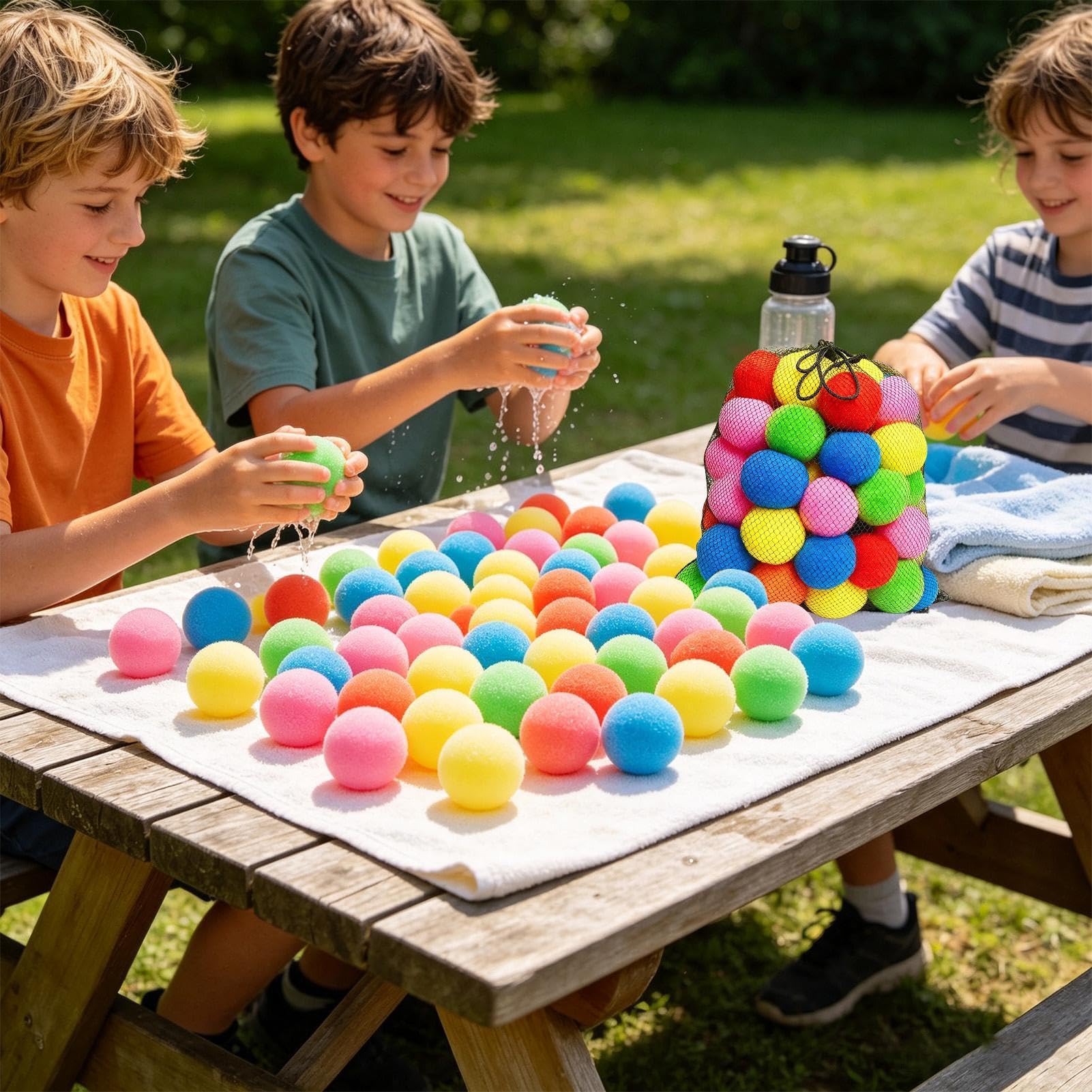 Palloncini Acqua Riutilizzabili | Palline Splash Rapidi | Piscina