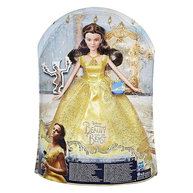 Foto 2 de 3 de Bella Y Bestia Disney Girls - Muñeca, melodías encantadas (Hasbro B9165EW0)