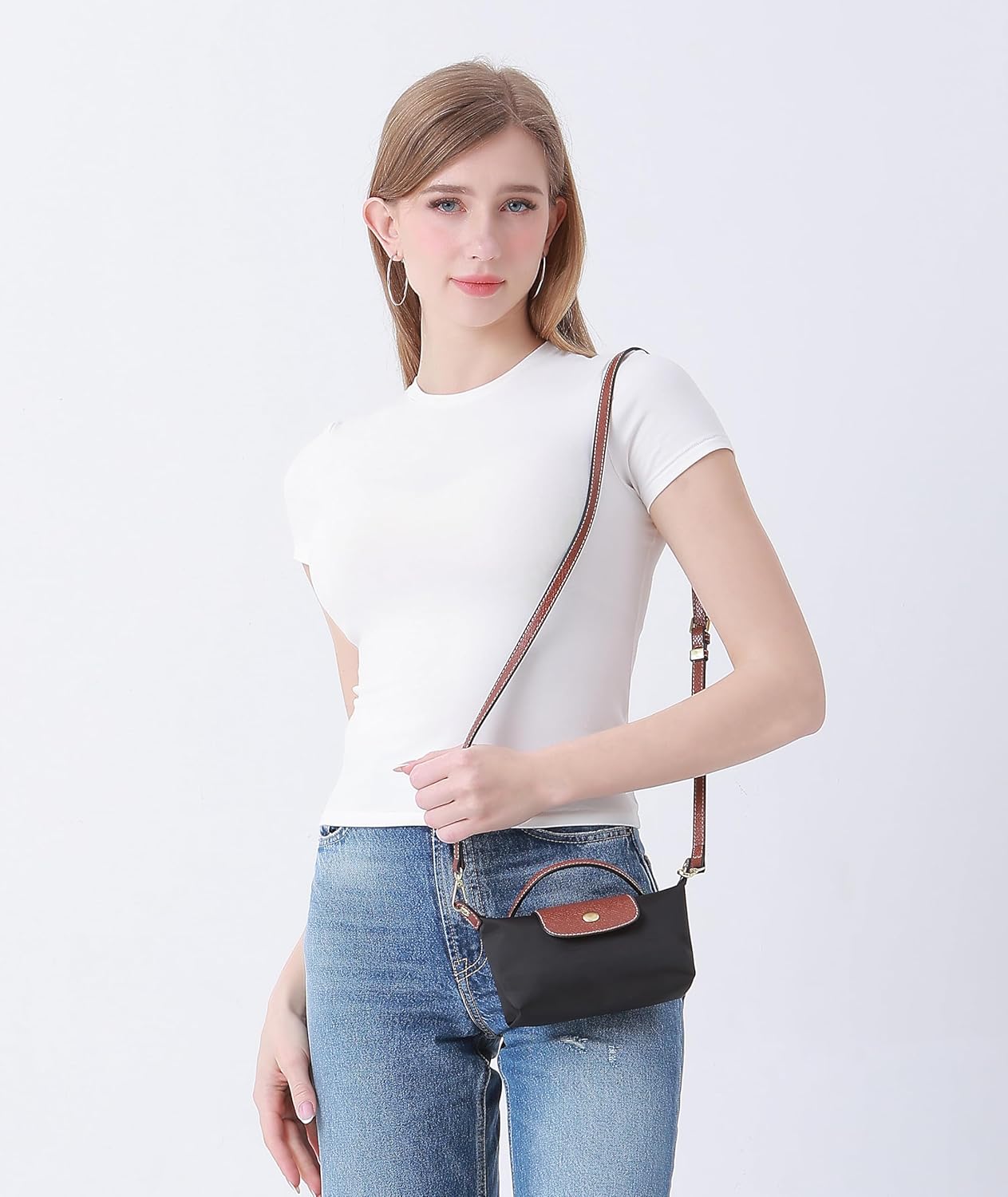 Mini Crossbody Bags for Women Handbag with Adjustable Strap Fashion Shoulder Bag