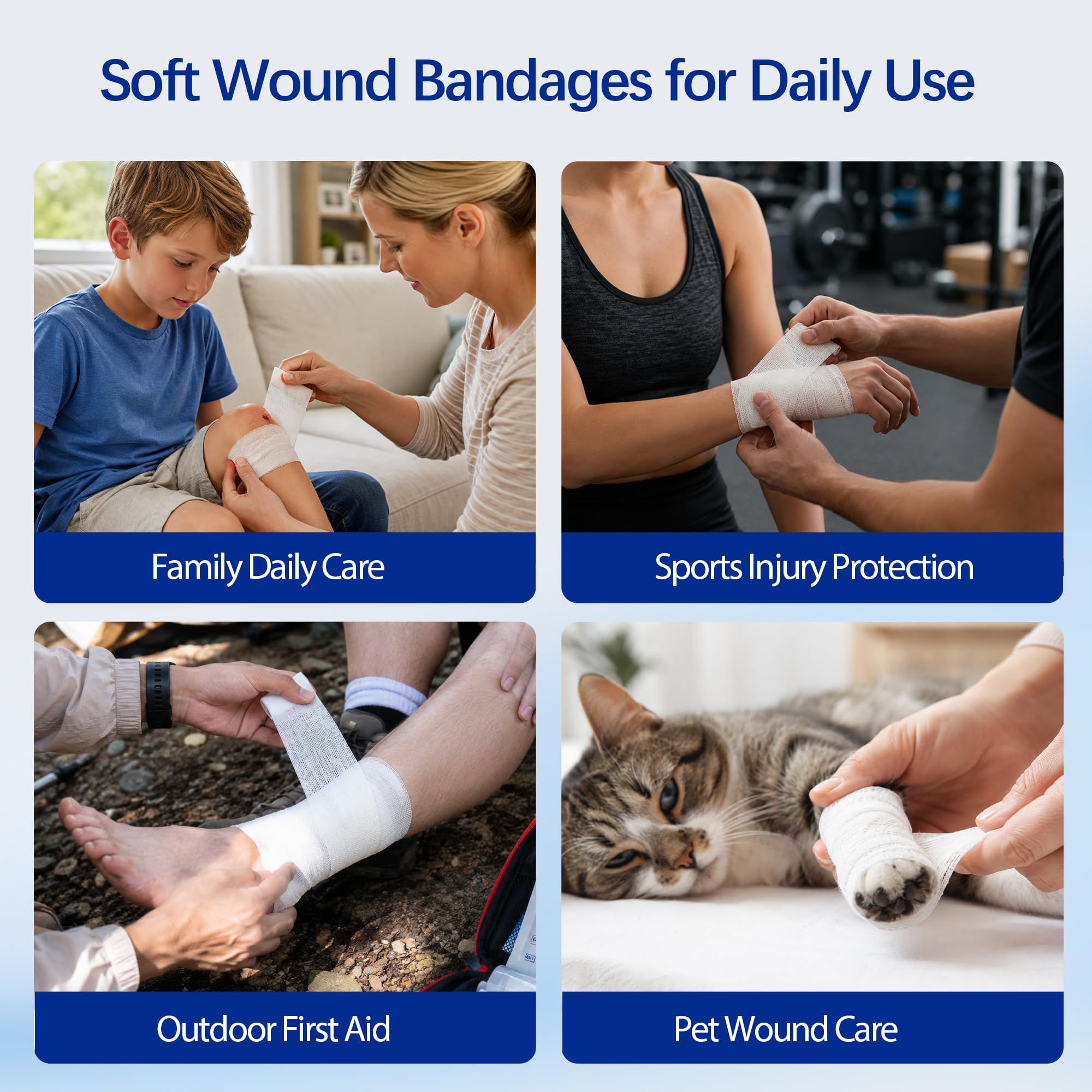 Sterile Gauze Roll 2 in x 4.1 Yards, First Aid Gauze Bandage, 12 Rolls — Amazon image 5