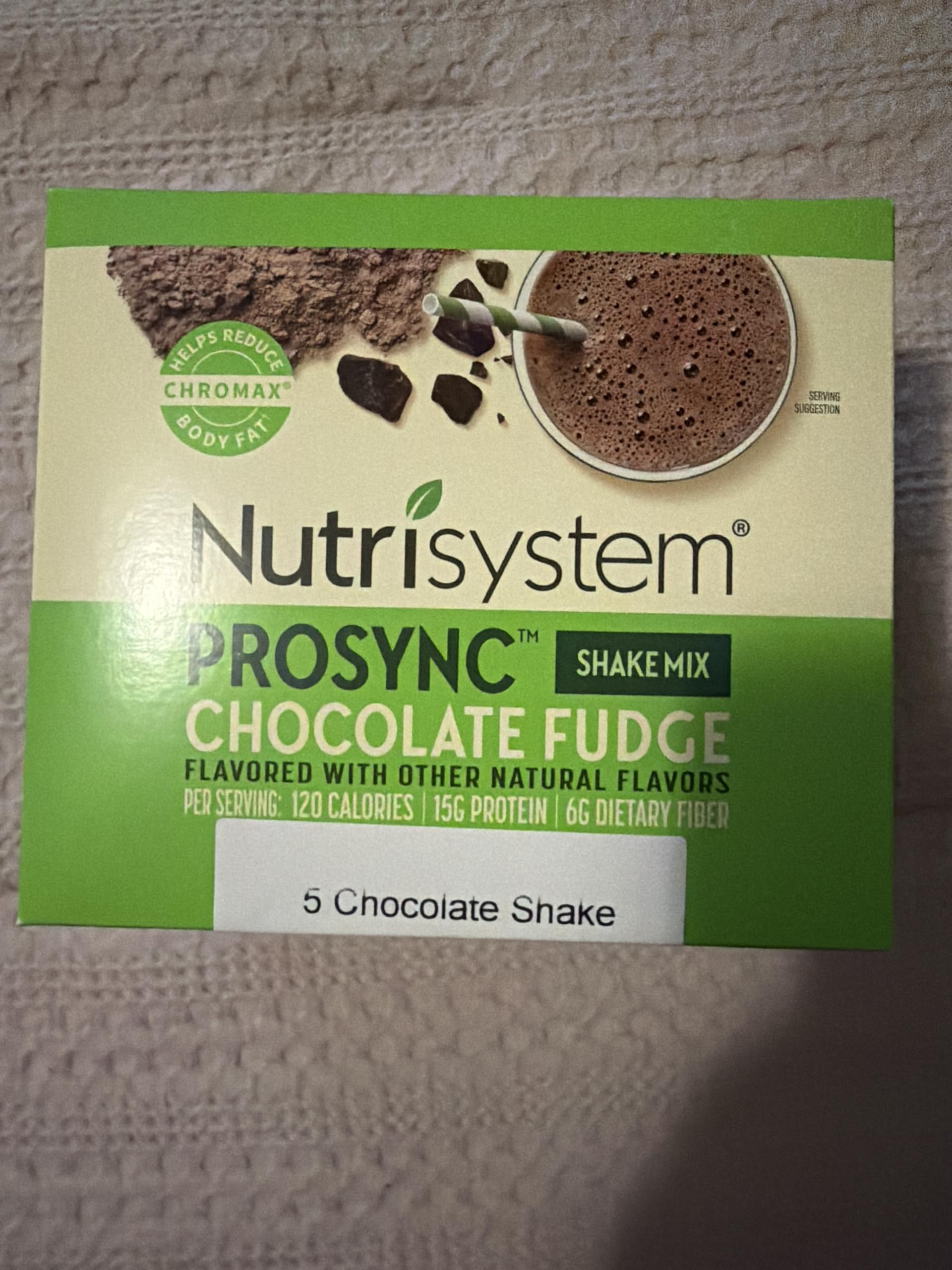 Amazon.com: Nutrisystem Turbo Shake Probiotics, Chocolate Shake