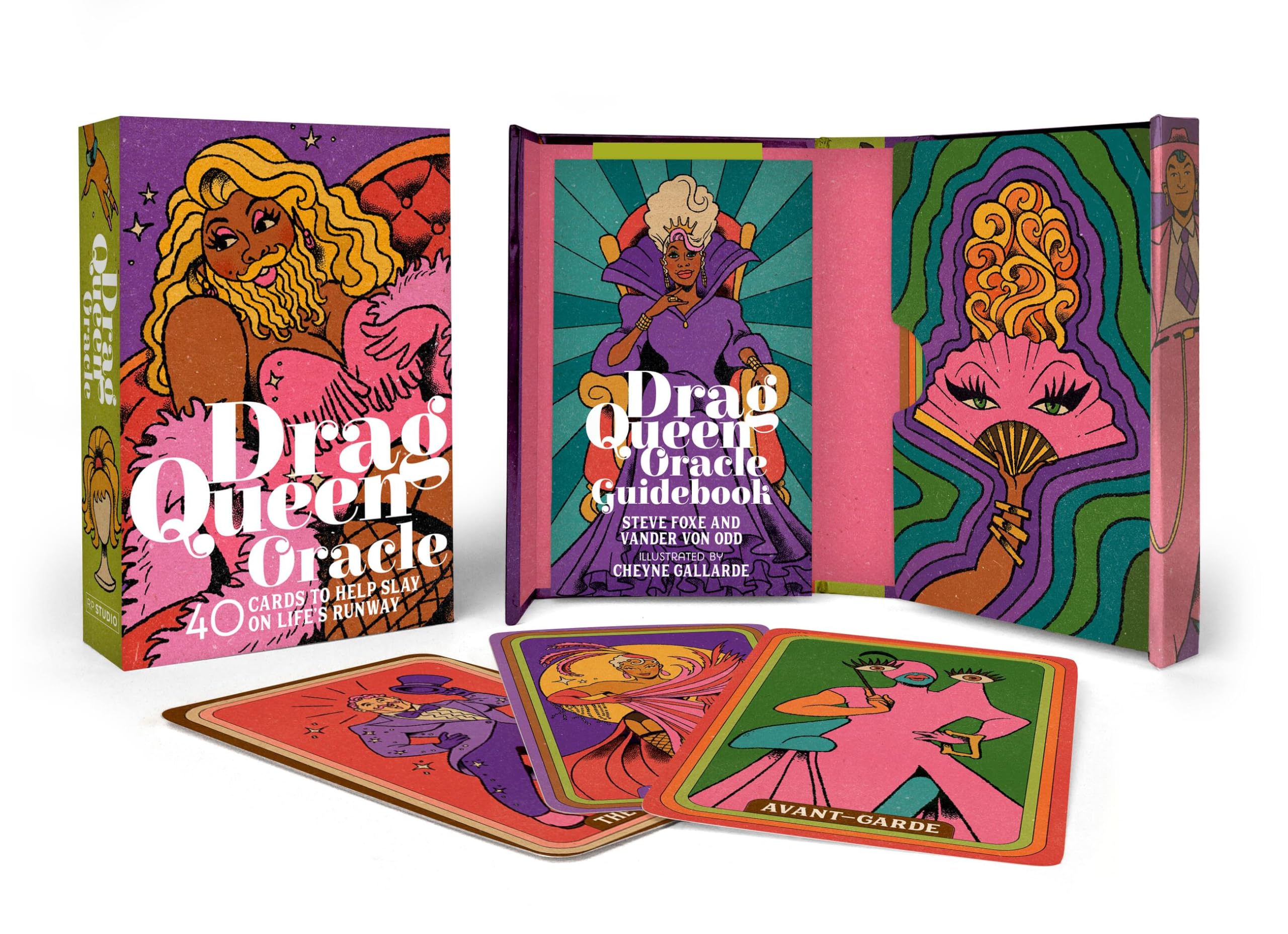 Drag Queen Oracle: 40 Cards to Help Slay on Life’s Runway