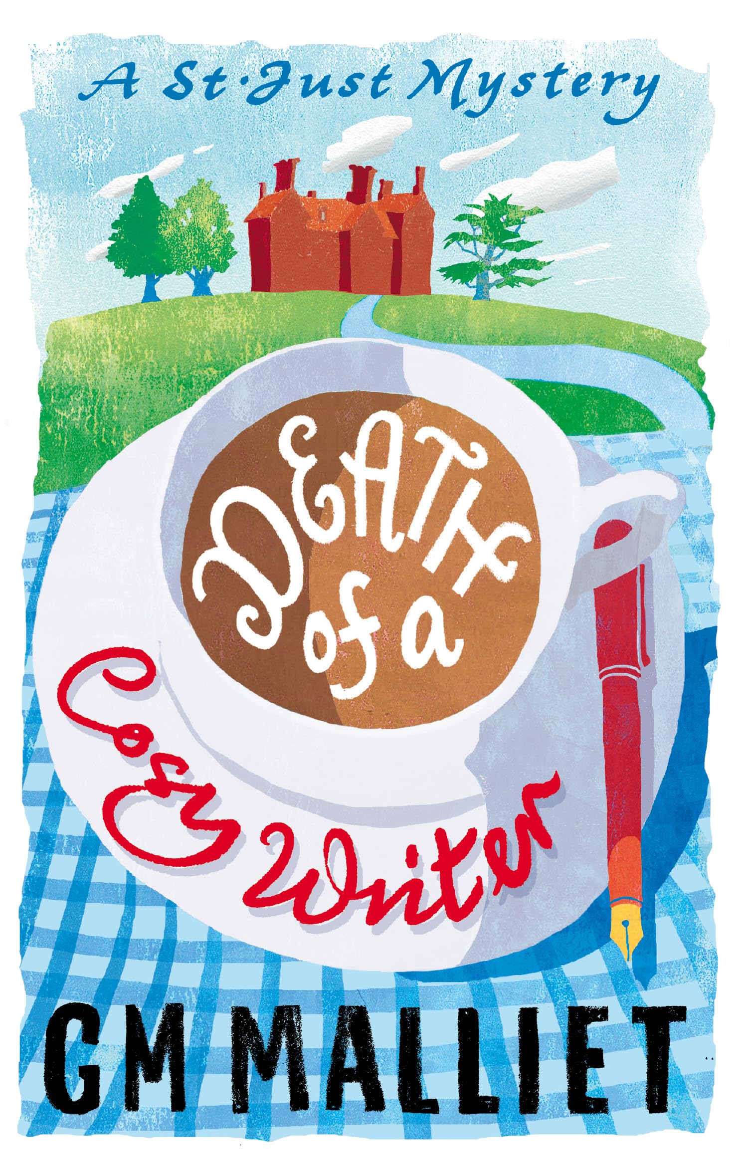 Death of a Cosy Writer (The St. Just Mysteries)-G.M. Malliet