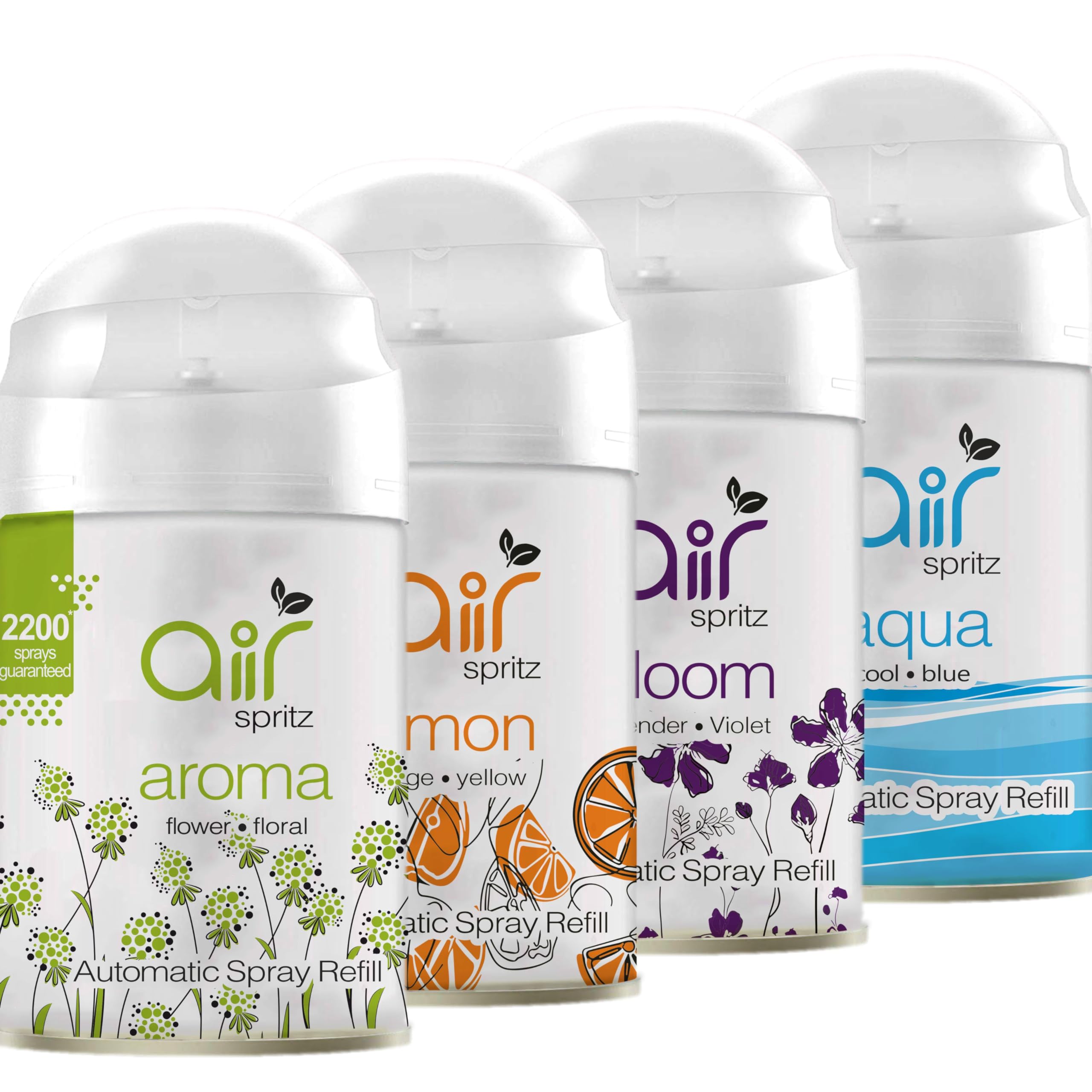 Air Spritz 225ml Freshmatic Automatic Air Freshener Refill (Exotic Aroma | Lemon | Lavender | Aqua - Pack of 4) | Automatic Room Freshener, Bathroom Freshener and Room Spray (B0D73YHTGW) Amazon Price History, Amazon Price Tracker