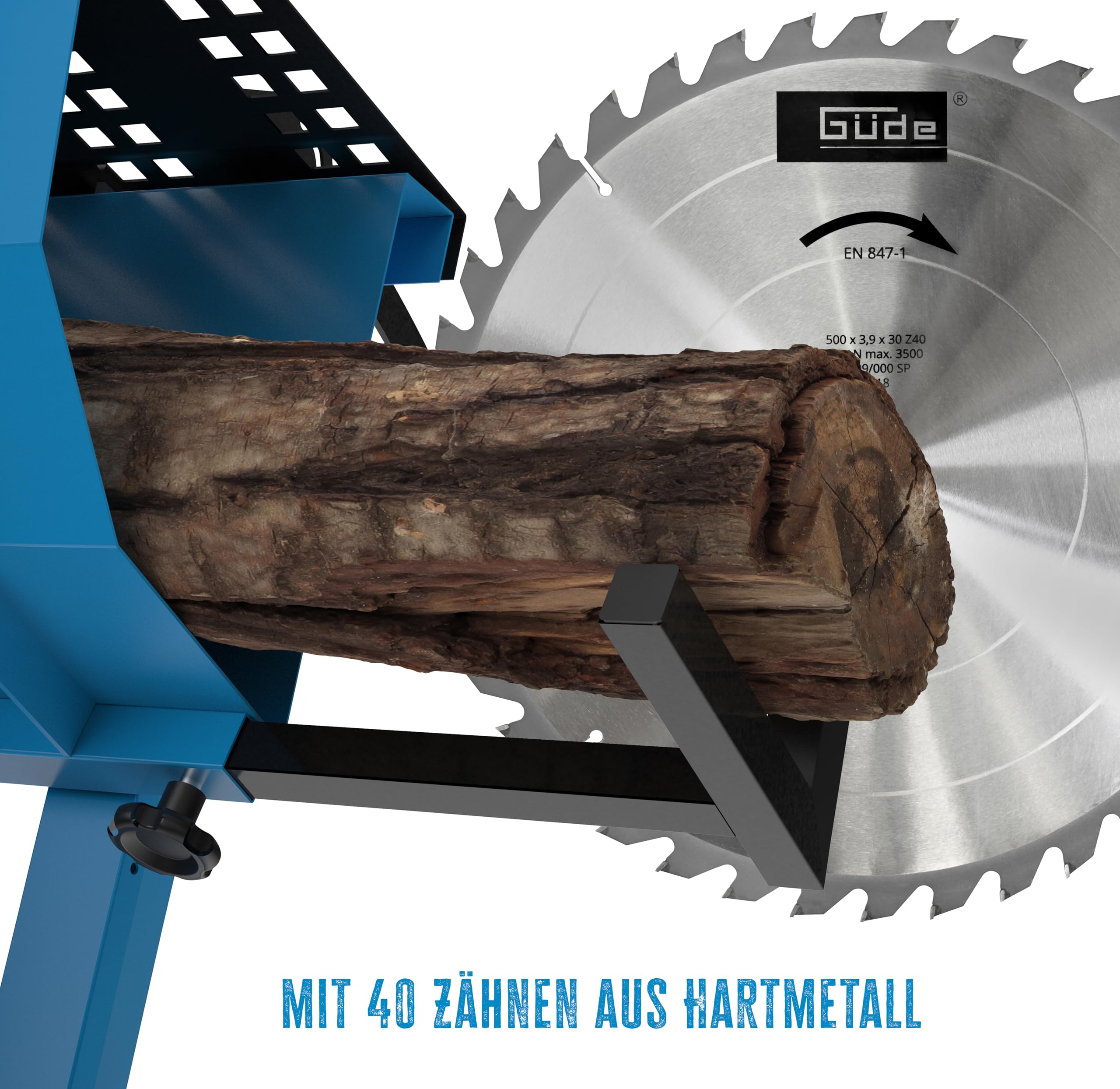 Güde HM 600X30X3,8 Z=36 fogas, körfűrészlap GWS 600 fűrészhez, (HM keményfém lapkás, VIDIA