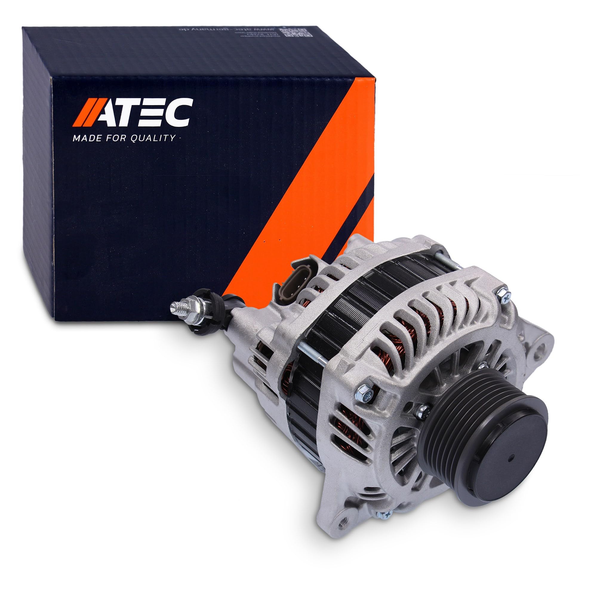 ATEC Germany 1x Alternateur 14V 150A | Compatible avec: NISSAN NAVARA NP300, NAVARA NP300 Pritsche/Fahrgestell, PATHFINDER III