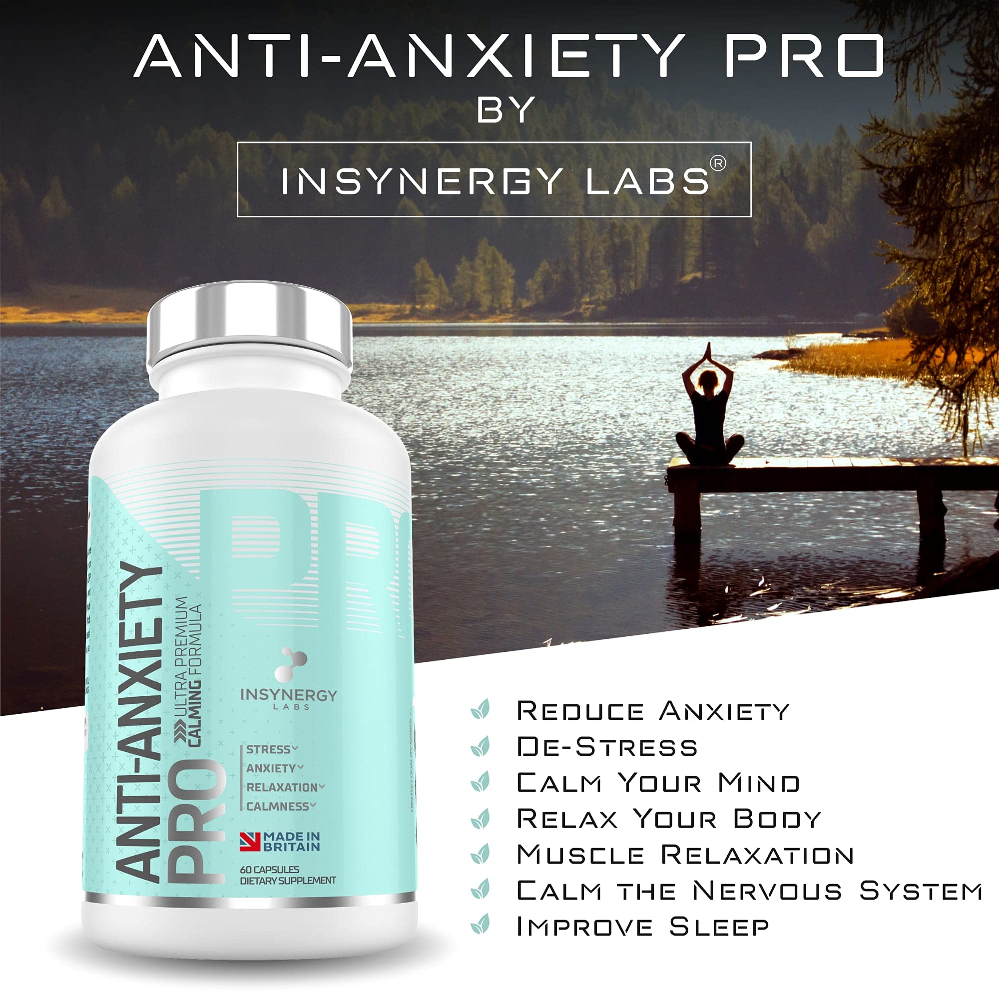 Ultra Premium Anxiety Relief Capsules The UK’s No1 Stress Relief