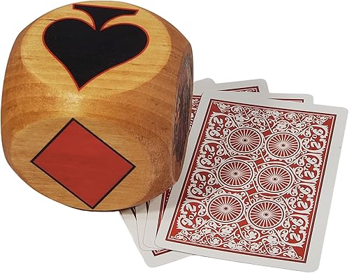 Miniatura 3 de Newt's Playing Cards Marcadorindicador Trump original Trump para Bridge, Euchre, Pinochle y otros juegos de cartas - Pips grandes, marcador grande