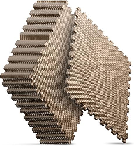 Miniatura 16 de Tapete de Gimnasio en Casa, Tapete de Ejercicio tipo Rompecabezas, Baldosas de Espuma EVA Entrelazadas para Equipos de Entrenamiento en Casa y Áreas