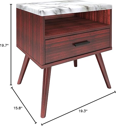 Miniatura 2 de Boyd Sleep Marcello - Mesita de noche, cereza