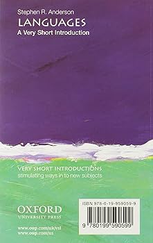 Amazon.com: Languages: A Very Short Introduction: 9780199590599