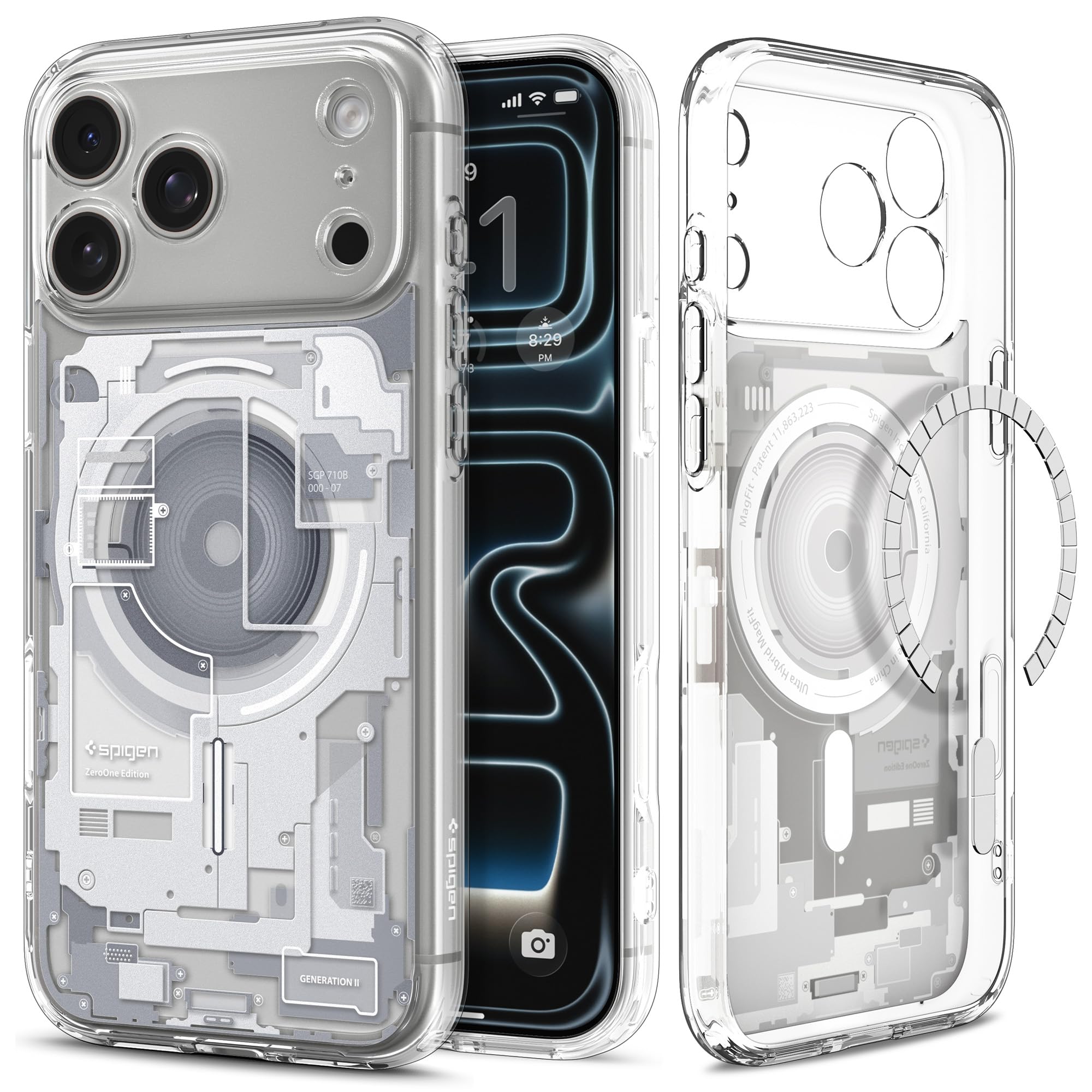 Amazon.com: Spigen Ultra Hybrid MagFit Direct Digital Printing