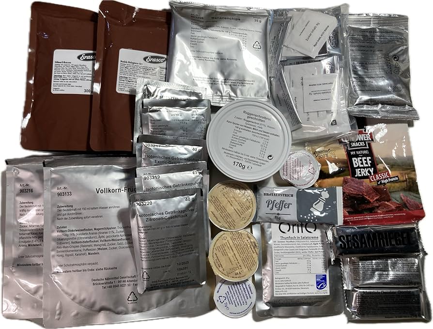 Amazon.co.jp: ドイツ レーション MRE 24時間用 (メニュー02 Amazon.co.jp: ドイツ レーション MRE 24時間用 (メニュー02