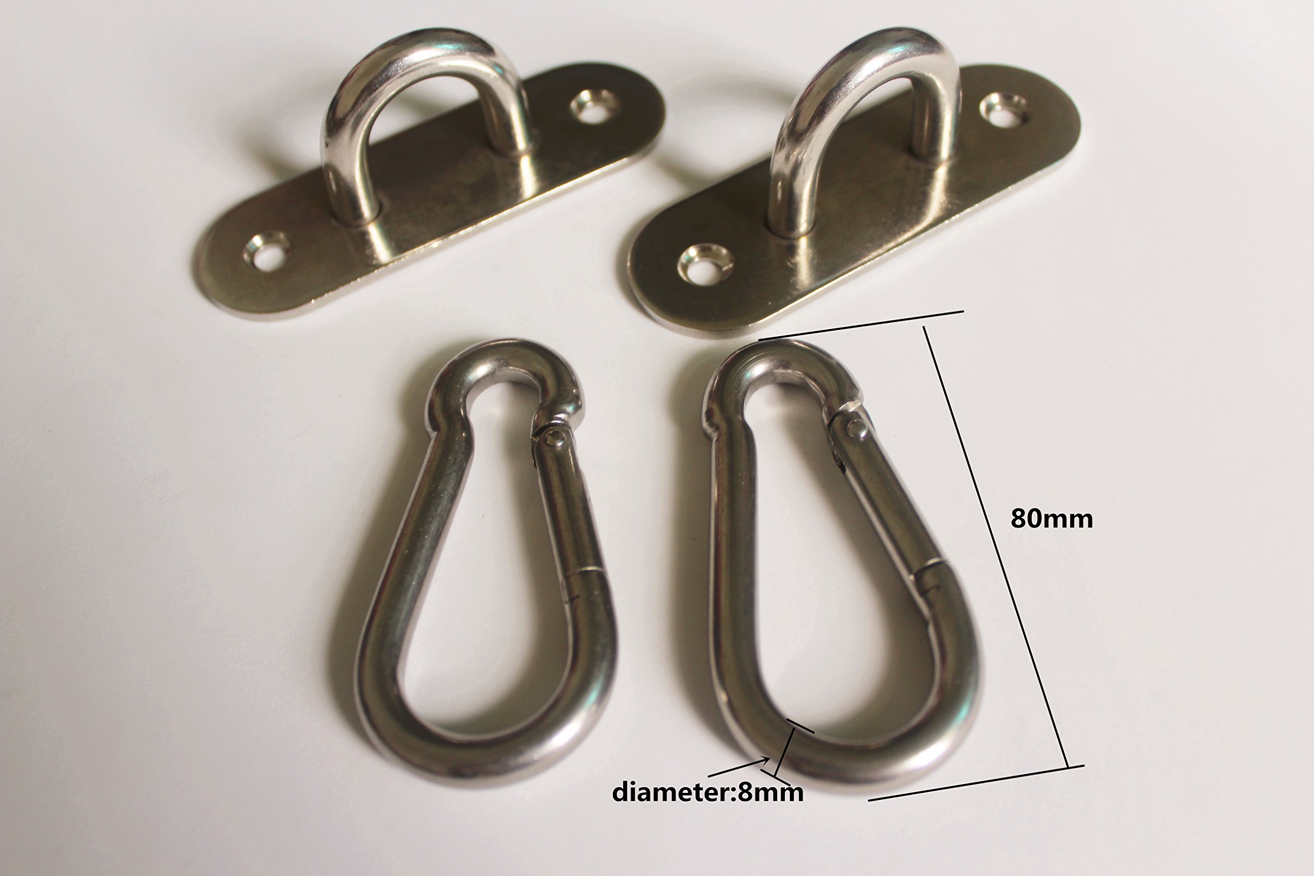 MHMYDZ 1400 lb Capacity Suspension Ceiling Hooks Hammock Swing Hook