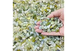 Jade Rocks for Plants Indoor: 2lb Small 3/8 Inch Decorative Pebbles for...