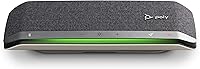 Vista 3 de Poly - Sync 40 Smart Speakerphone (Plantronics) - Espacios de trabajo flexibles - Conéctese a PC/Mac a través de cable USB-A/USB-C combinado