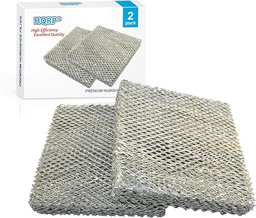 HQRP Paquete de 2 filtros de agua para humidificadores TRANEAmerican Standard BAYPAD01A1010A HUMD200, HUMD200A, HUMD200T, HUMD200ABA00B