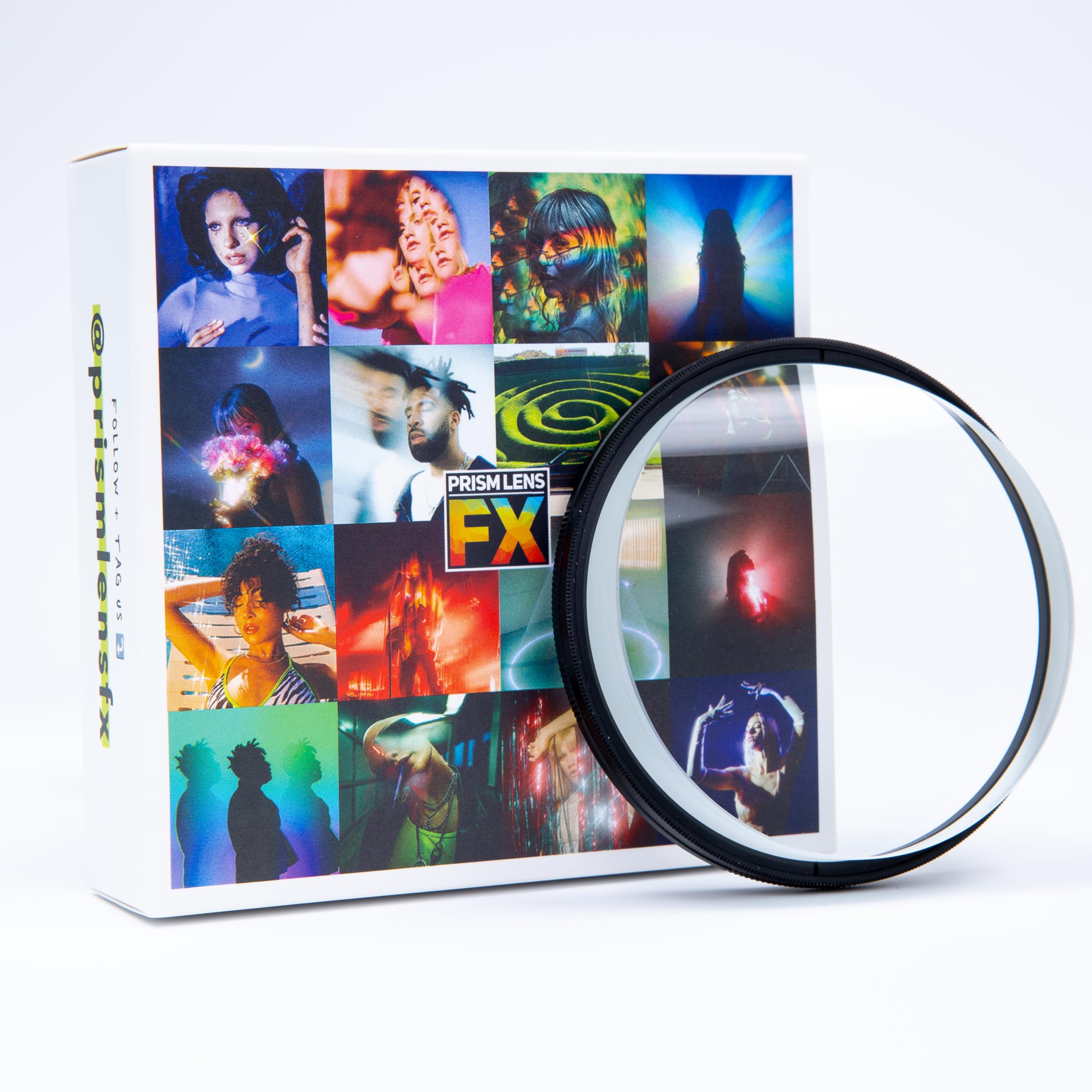 PRISM LENS FX Ghost FX Filter V1 (77mm) - Ghosting/Motion Blur - Double Exposure - Plastic