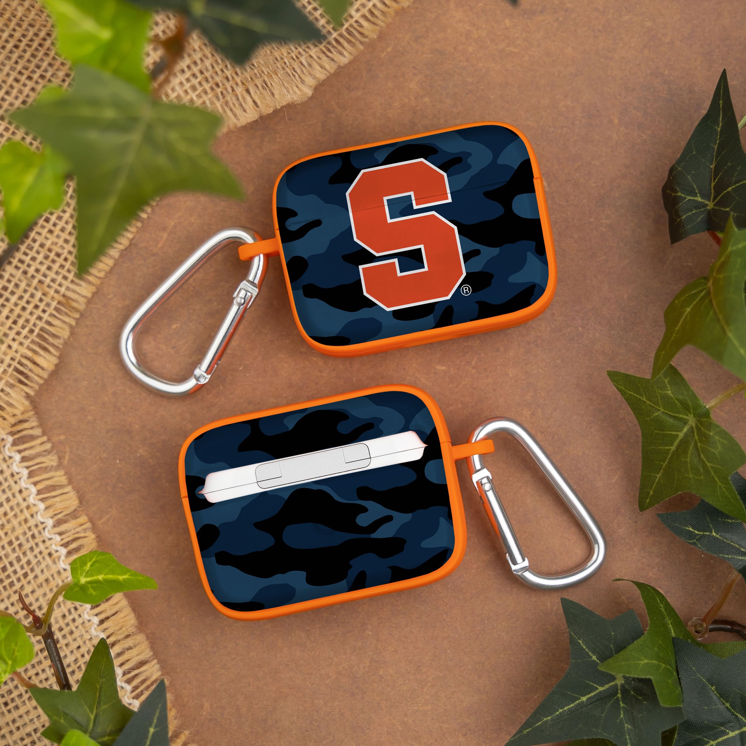 AFFINITY BANDS Syracuse Orange Camo HDX Case Cover Compatible with Apple AirPods Pro