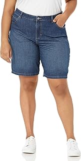 Lee Women's Plus Size Relaxed-fit Bermuda Short