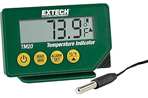 Extech TM20 Waterproof Temperature Indicator: Monitoring Temperatures Made Effortless