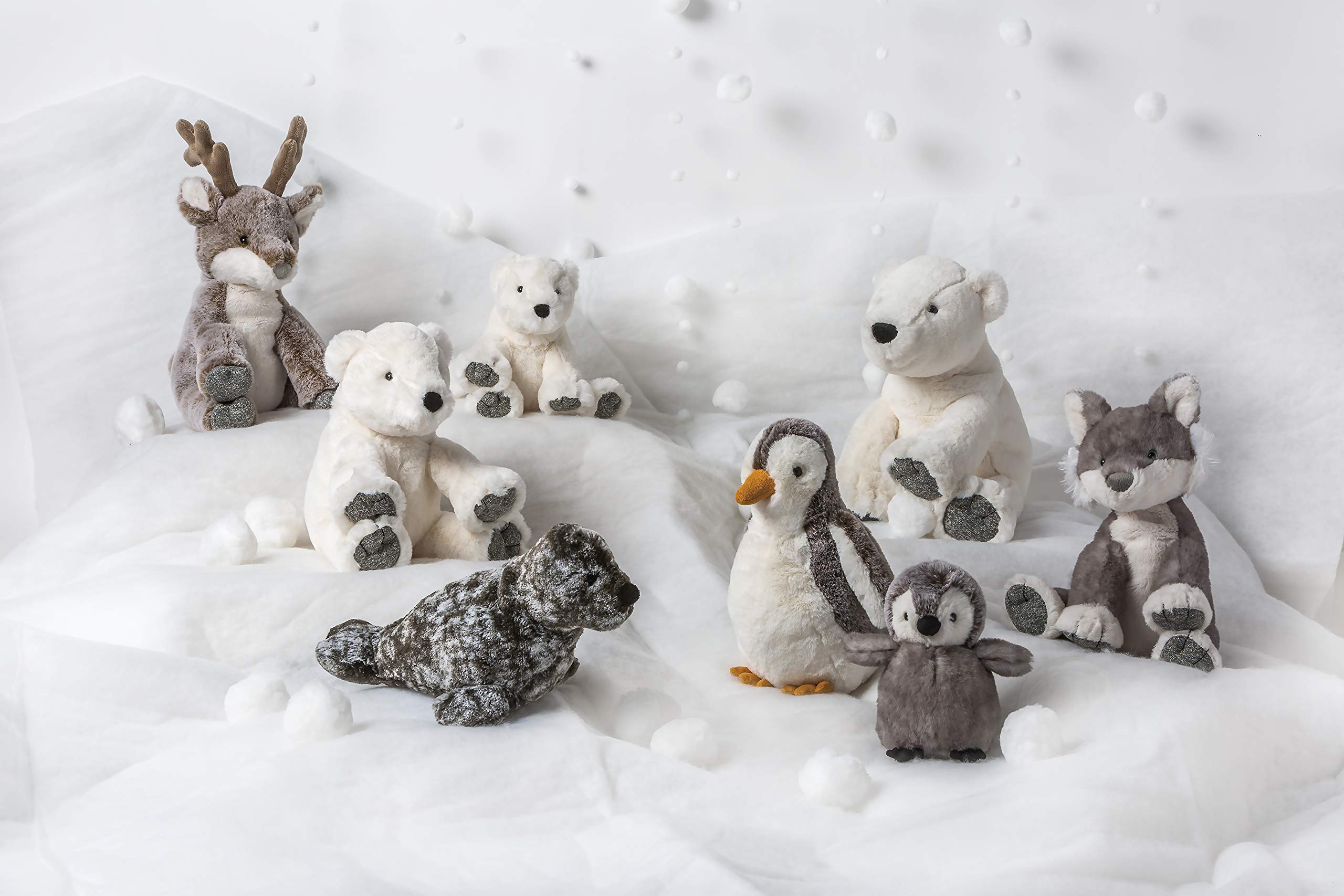 Amazon.co.jp: Mary Meyer Chillin' 北極ぬいぐるみ ソフトトイ