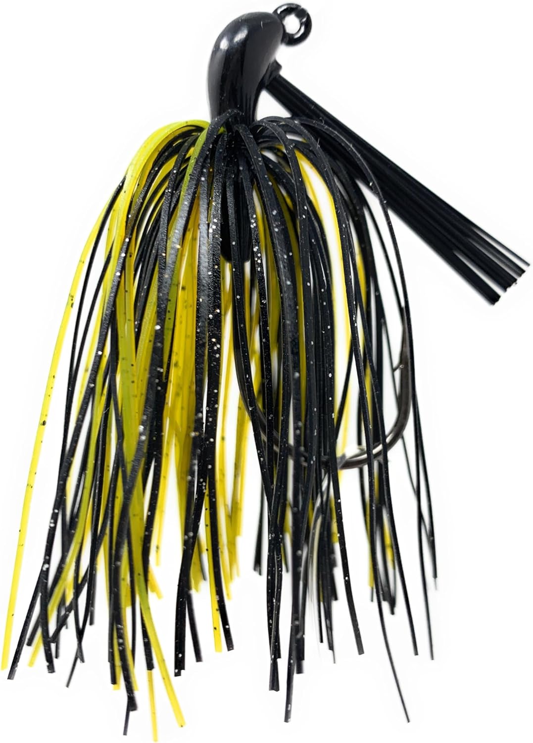 Reaction Tackle Tungsten Flipping Jig for Bass Fishing – Weedless Design with 97% Pure Tungsten Jig Head Fishing Lures - Bass, Pike, Walleye, Muskie and More (2-Pack)