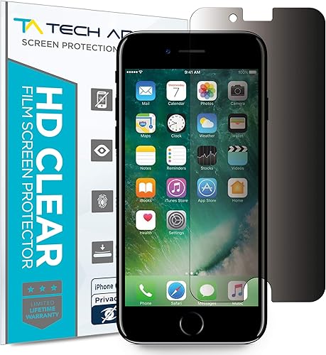 Tech Armor 4Way - Protector de pantalla de privacidad de 360 grados diseñado para Apple iPhone 6S Plus y iPhone 6 Plus de 5.5 pulgadas, 1 paquete