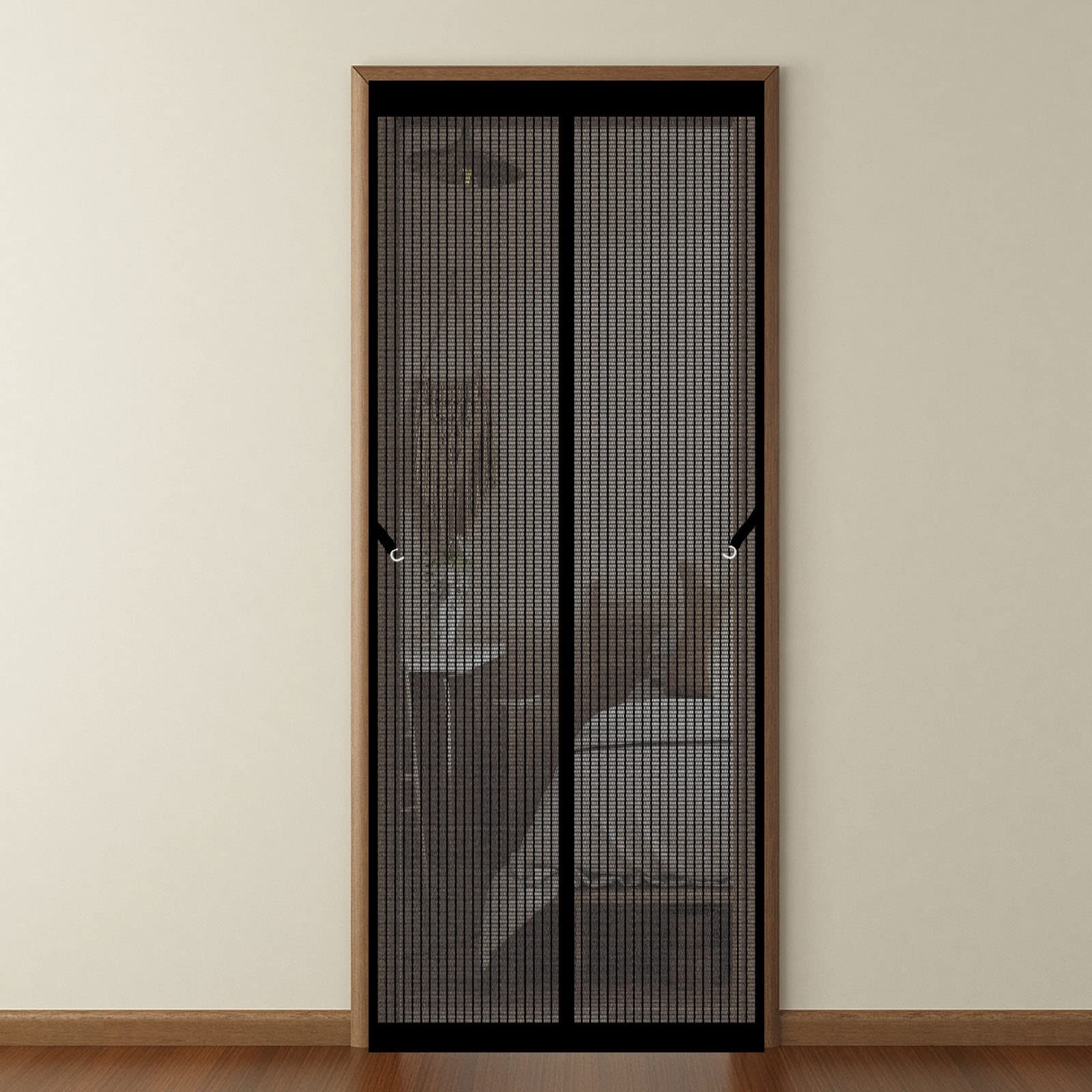 Magnet-Fliegengitter Tür 190x225 Cm – Selbstschließend, Einfach Zu Montieren, Für Balkon & Zimmer