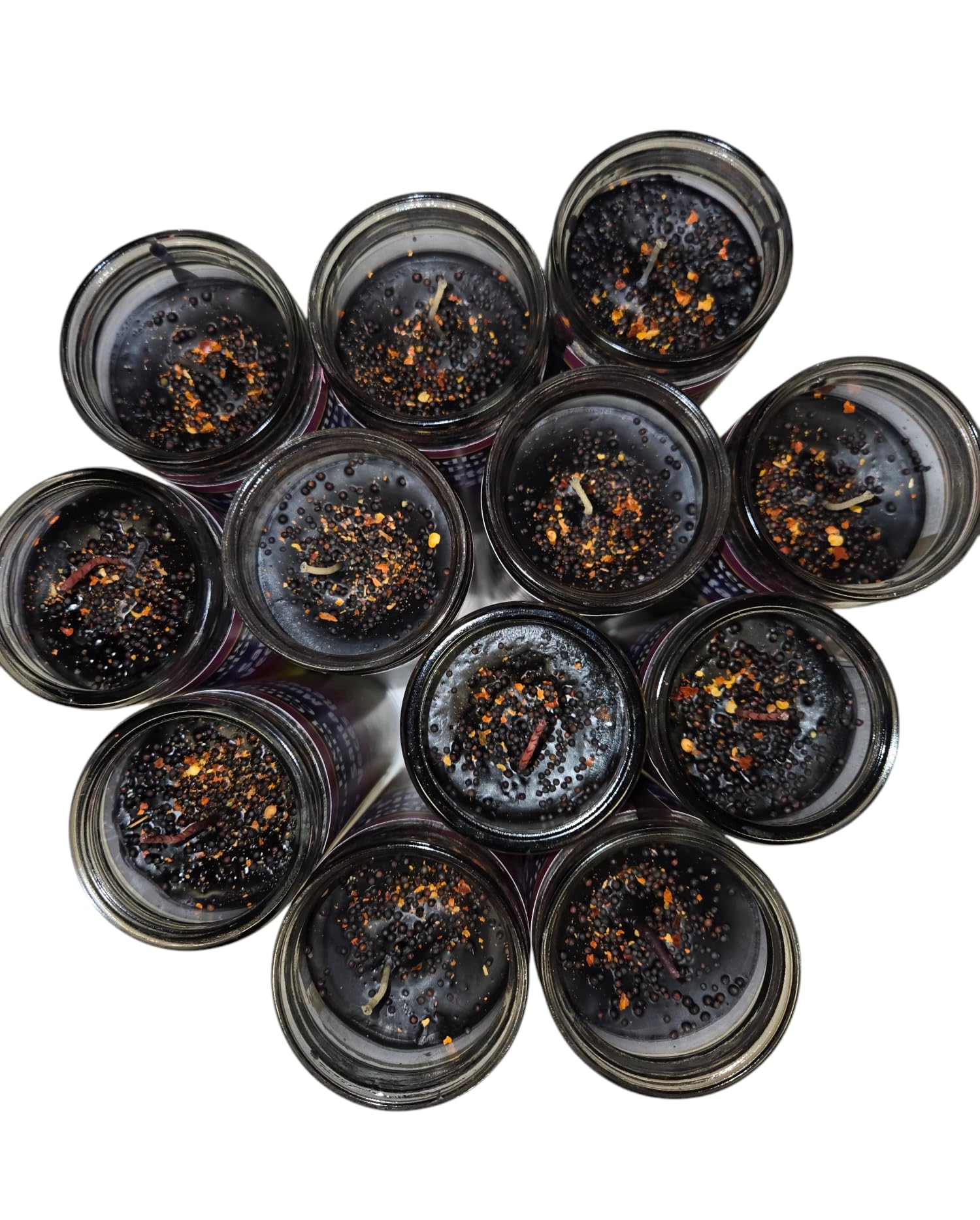 Fixed Candle Set, Triple Reversible, 7 Veces Reversible, 12 Veces Reversible, 3-Pack