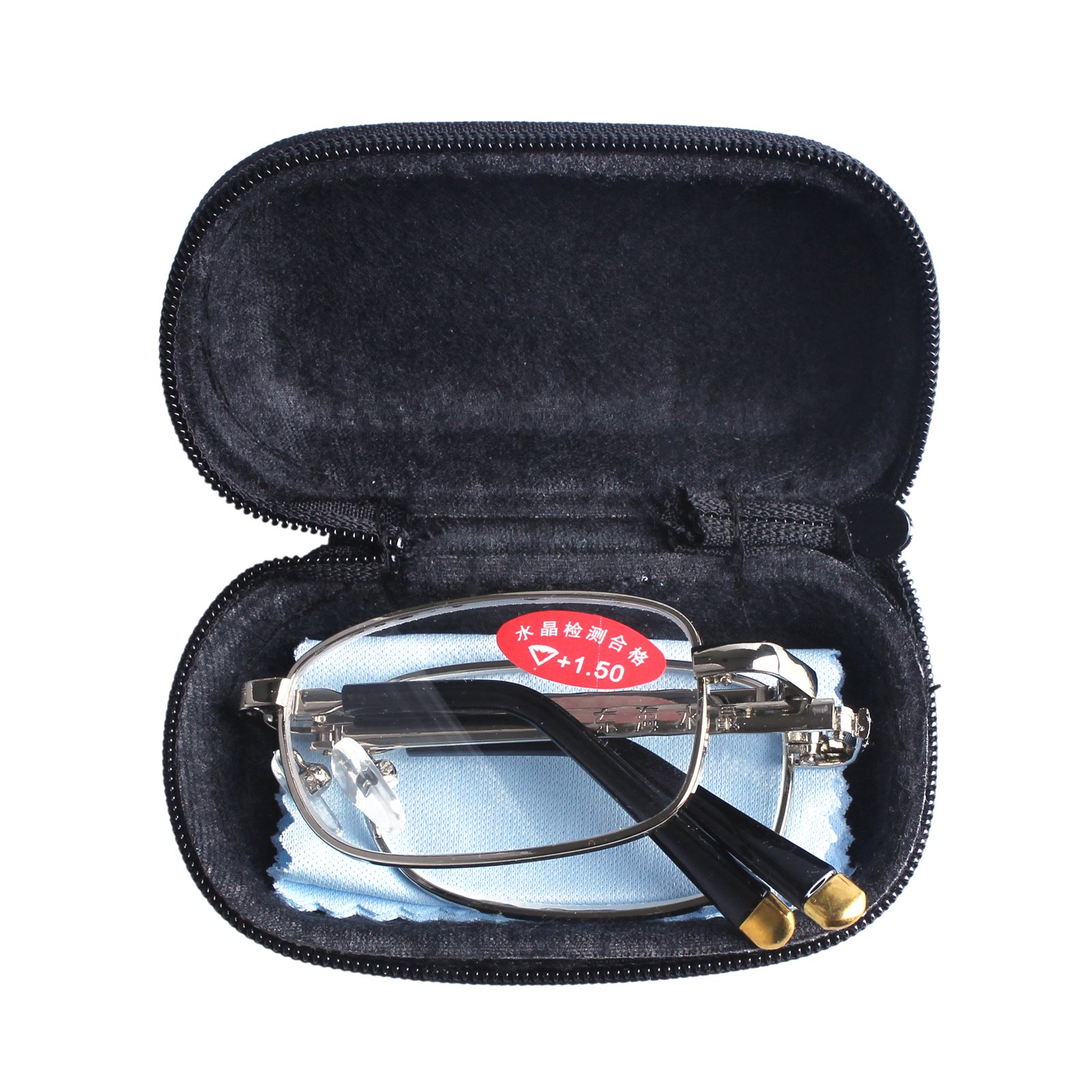 Southern Seas Mens Womens Folding Reading Travel +2.00 Glasses w Case 16 Strengths Available