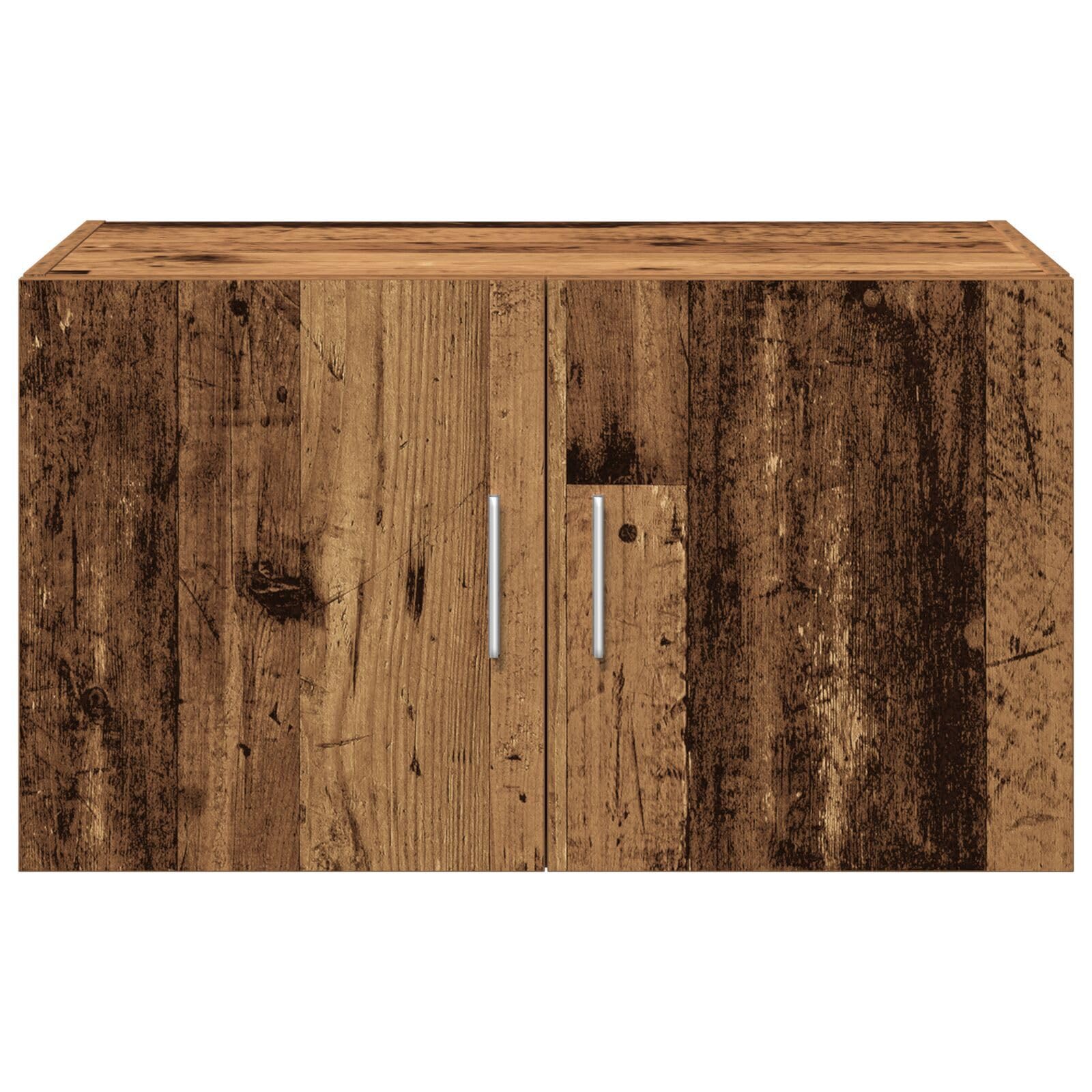 Armadio a Muro in Legno Antico 70x42,5x40 cm in Legno Ingegnerizzato, Credenza Rustica con Finitura Opaca, 2 Porte per Sala da Pranzo, Costruzione Robusta e Spaziosa,