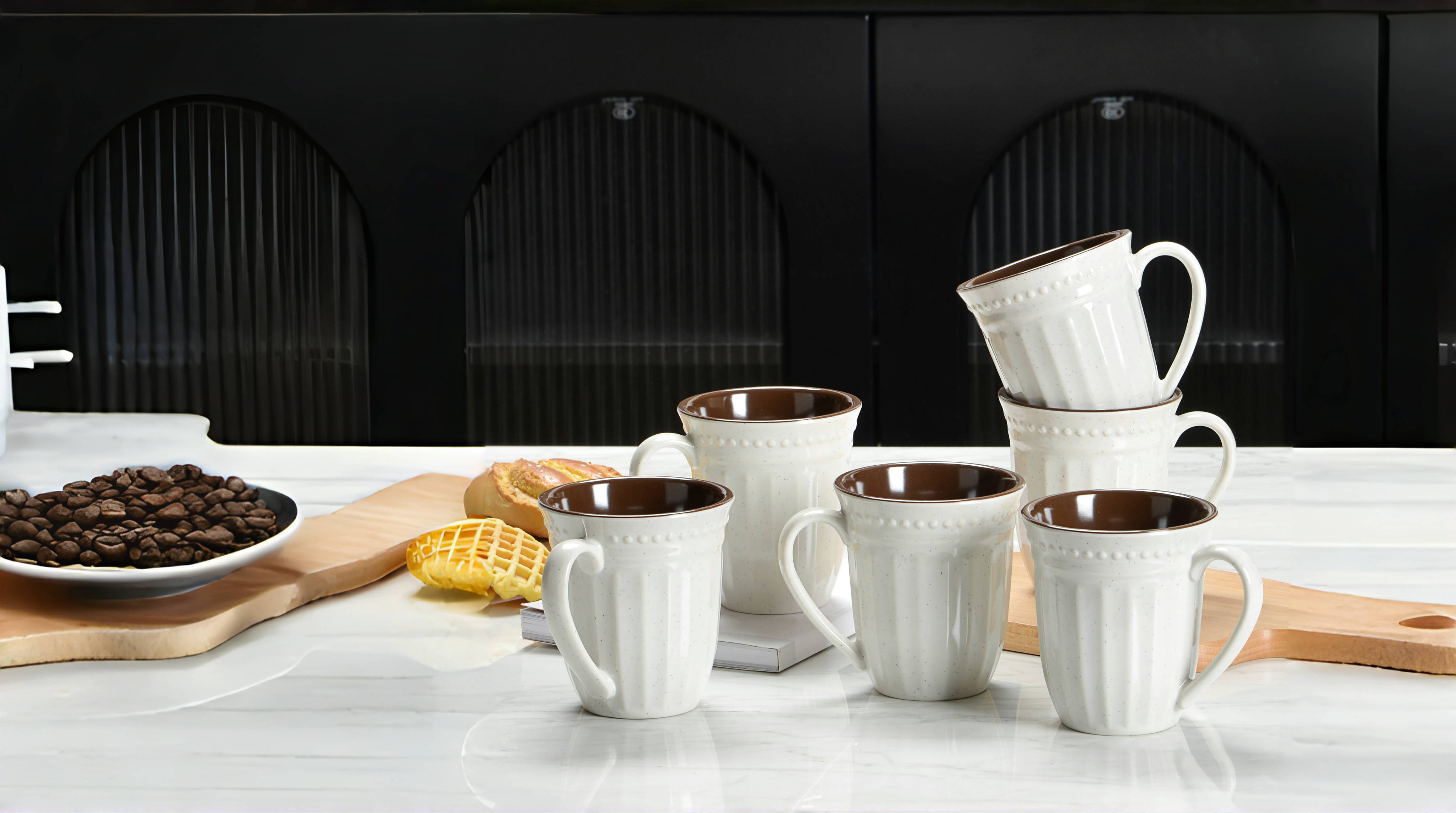 Amazon.com: gufaith Melamine Coffee Cups of 6, 12oz Camping Mug