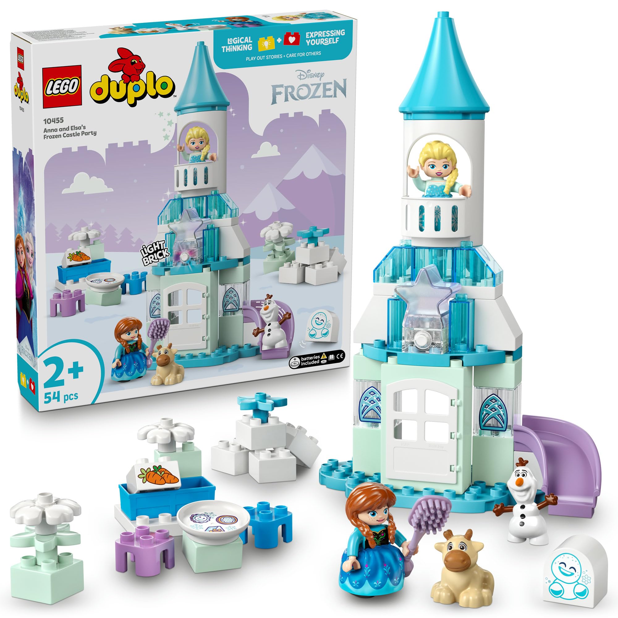 Amazon.co.jp: レゴ(LEGO) デュプロ ディズニー エルサの氷のおしろ