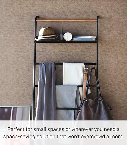 Miniatura 4 de YAMAZAKI home Tower 6tier - Escalera inclinada con estante negro