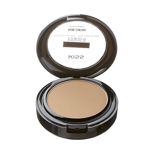 Miniatura 3 de Polvo fijador de acabado matificante prensado profesional, mejor para pieles medias a oscuras, difumina líneas finas y poros (bronceado translúcido)