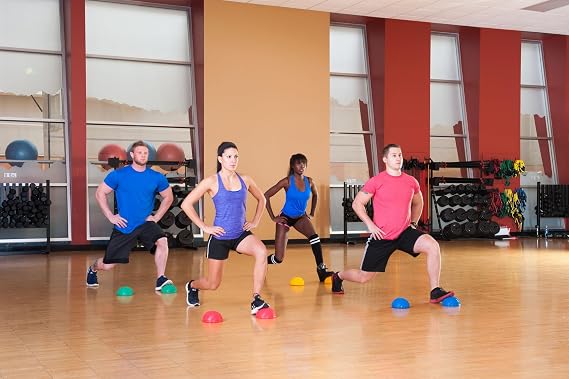Black Mountain Products Balancing Exercise Stability Pods - Extra Firm for Strength Conditioning Training and Balance Coaching