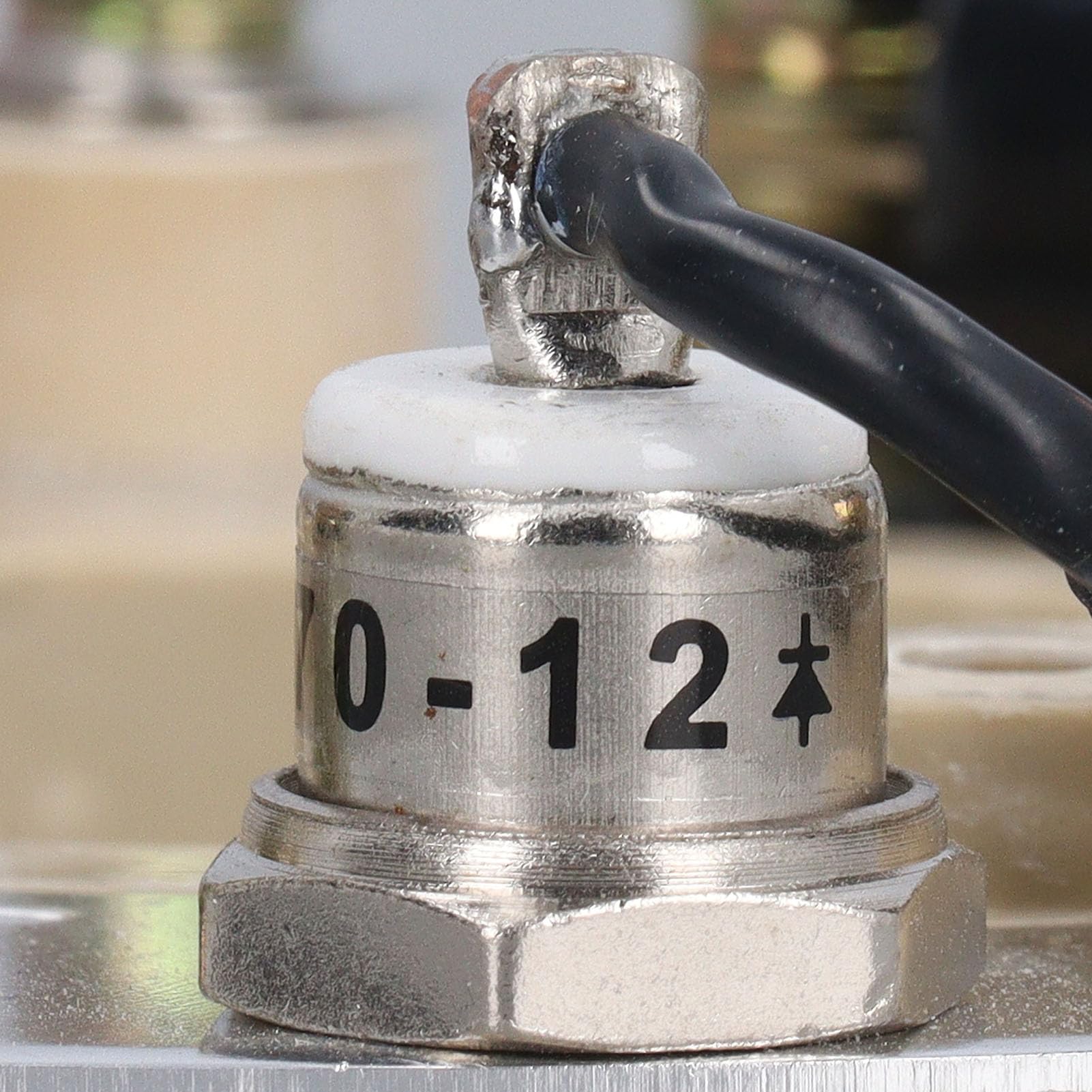 FTVOGUE Ruota Raddrizzatore Ponte Ad Anello Raddrizzatore in Ottone per Componenti Elettronici del Generatore Design Ad Circolare per la Riparazione, la Sostituzione e la Manutenzione del Generatore