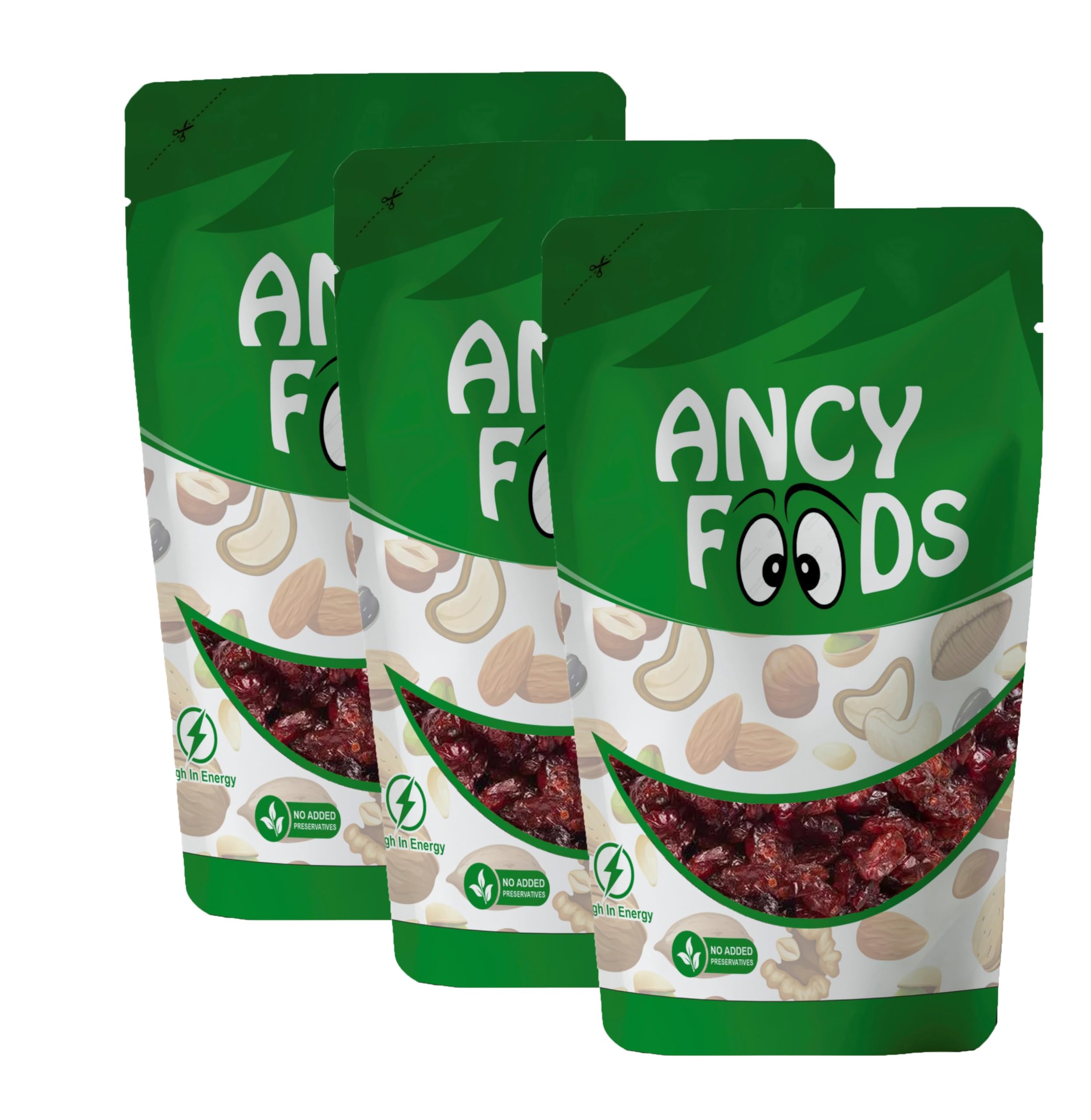 Ancy Dried Cranberries Slices 600 Grams (200g X 3) – Craneberries Dry Fruit | Sweet and Juicy Superfruit Packed with Antioxidants & Vitamins | Perfect for Smoothies, Trail Mix, Baking & Kid-Friendly Snacking | Jumbo Craneberry Best for Vegan-Friendly | No Added Sugar Healthy Berries-image-46