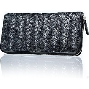 実物撮影 スティングレイ ラウンドファスナー 編み込み エイ メンズ 長財布 実物撮影 スティングレイ ラウンドファスナー 編み込み エイ メンズ 長財布