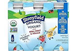 Stonyfield Organic Lowfat Yogurt Smoothies: Naturally Perfect Breakfast