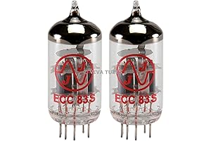 New In Box Gain Matched Pair JJ Electronics Tesla 12AX7 ECC83-S Vacuum Tubes