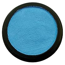 Eulenspiegel 183779 – Colore professionale ad acqua, per trucco viso e corpo, Azzurro, 35 g ,  20 ml