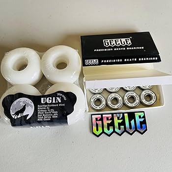 Amazon.co.jp: UGIN 95A 52*30mm ハードウィール + ABEC11ベアリング